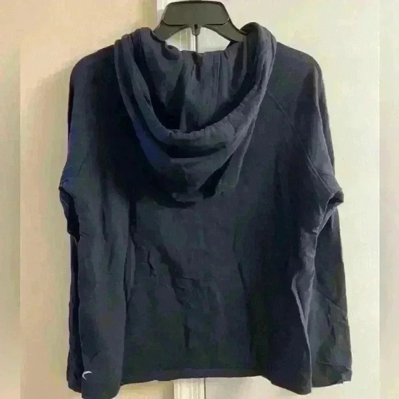 ZYIA active black quilted hooded sweatshirt. Small. Excellent condition - Picture 4 of 5